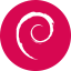 Debian operating system logo